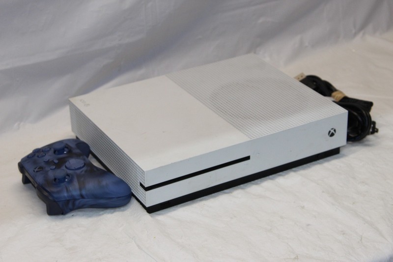 Microsoft Xbox One S White Console W/Controller and Cables RS gallery