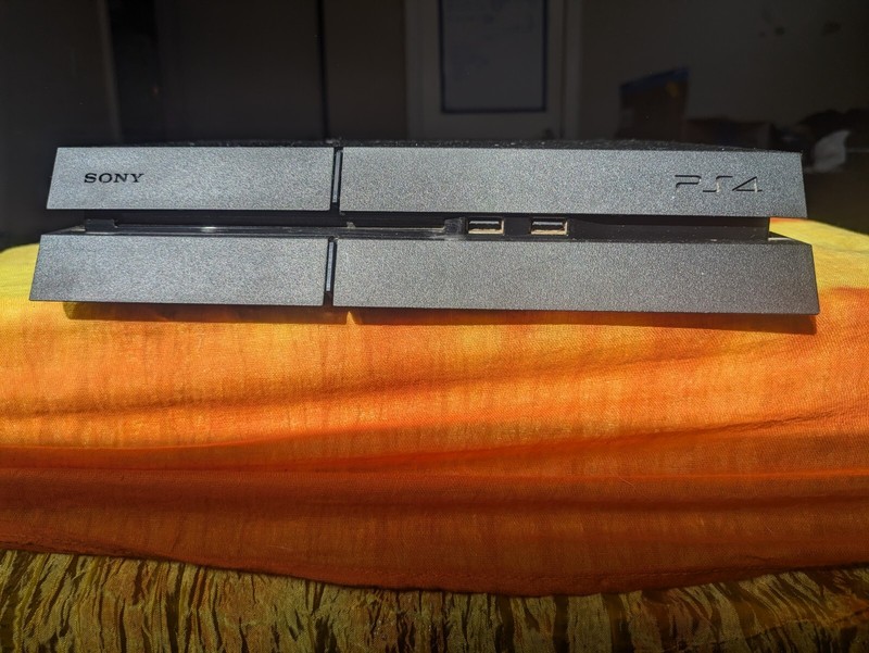 PS4 With 2 Controllers/Cords Bundle With PS4 Camera In Box