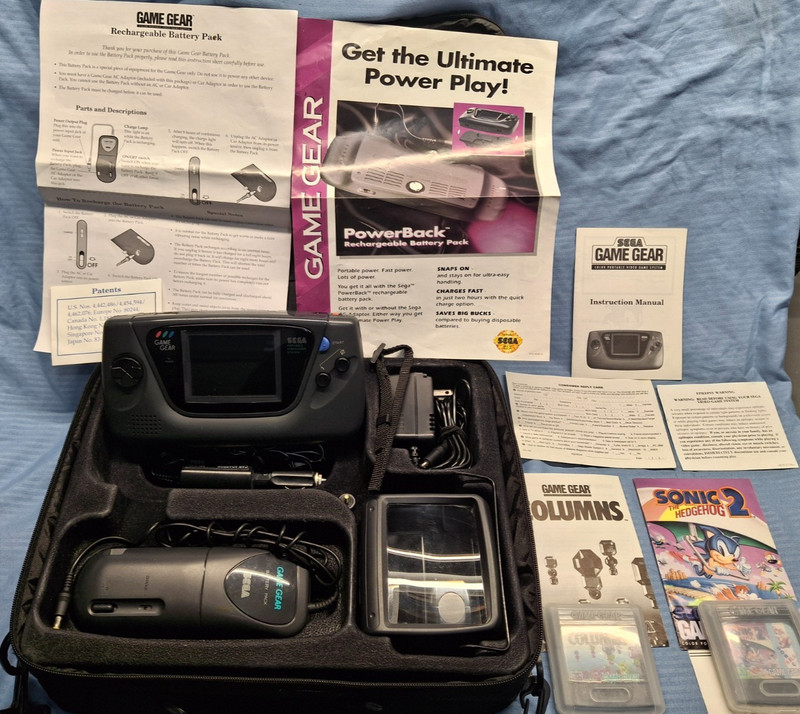 Ultimate 90’s Sega Game Gear Bundle | RECAPPED, CLEANED & TESTED | NEW BATTERY