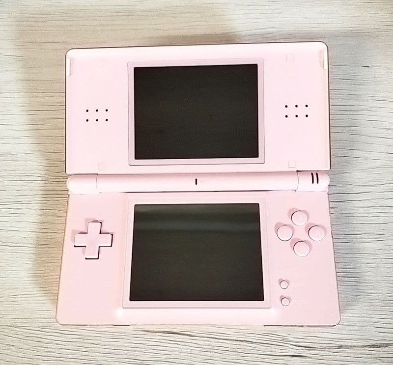 Nintendo DS Lite noble pink game Console Japan japanese model W/charger Tested gallery