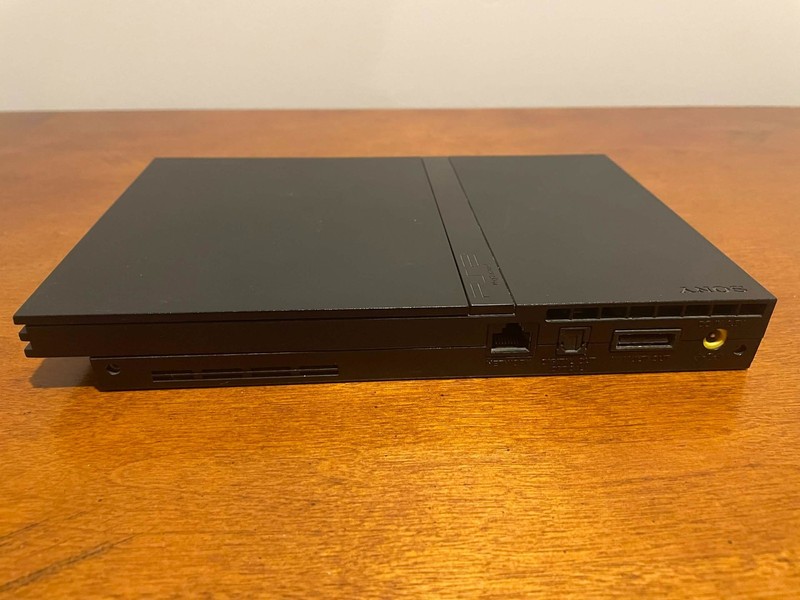 Sony Ps2 Slim SCPH-70001 Playstation 2 Console Only Black Tested Reads all Discs gallery