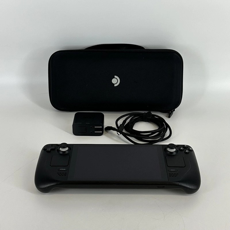 Valve Steam Deck Handheld Console Black 2TB w/ Case/Charger – Excellent