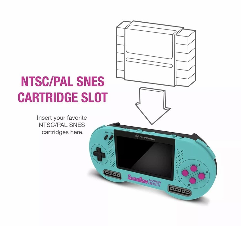 Green SupaBoy SFC Portable System for SNES and Super Famicom Games New gallery