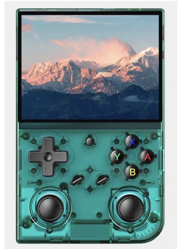 Anbernic RG35XX Pro-Teal|Fully Loaded 256GB Knulli Gladiator II|Power On & Play
