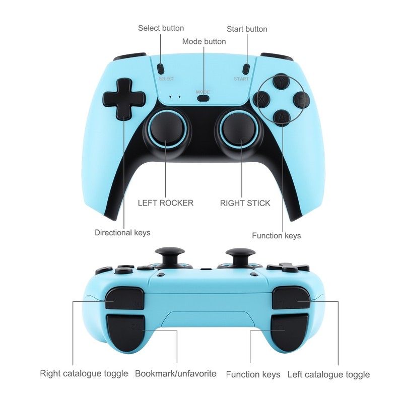 New Upgrade 128G 35000+ Games 4K Game Stick HD Retro Video Game Console Wireless gallery