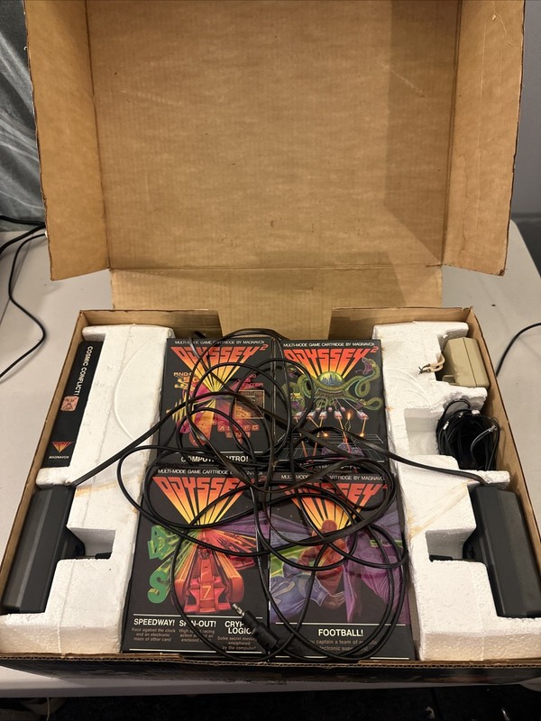 Magnavox Odyssey 2 + ORIGINAL BOX + 7 Games BUNDLE TESTED gallery