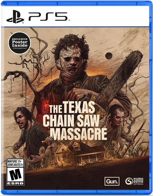 The Texas Chain Saw Massacre PS5 Brand New Game w/ Poster Special (2023 Horror)