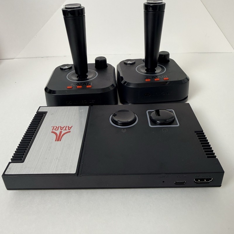 Atari My Arcade Gamestation Pro DGUNL_7012 Gaming Console & 2 Controllers Works gallery