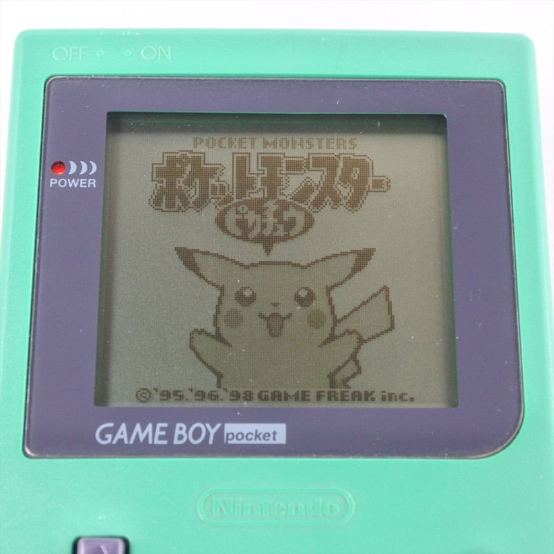 Gameboy Pocket Console GREEN MGB-001 Boxed made in CHINA Nintendo MH15005967 gb gallery