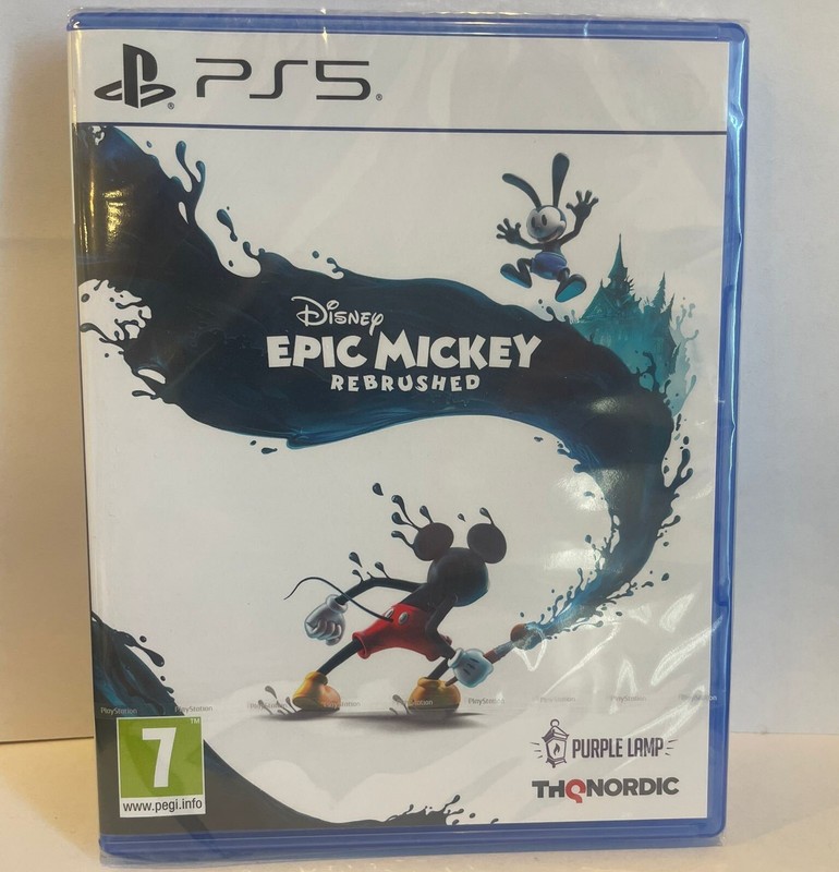 Disney Epic Mickey: Rebrushed PS5 Brand New Game Special [EU 2024 Platform] gallery