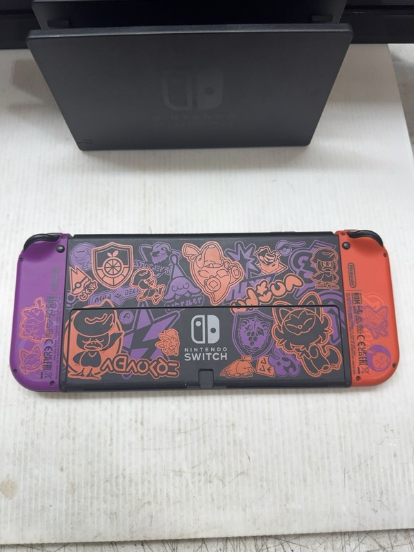 Nintendo Switch OLED Pokémon Scarlet & Violet Edition Console Wi-Fi HDMI USB-C gallery