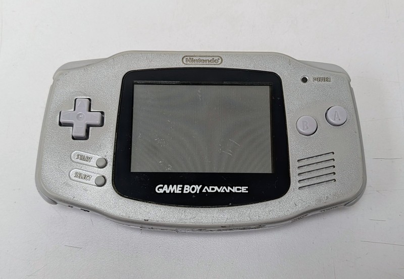 Nintendo Gameboy Advance GBA Platinum Silver Handheld Console AGB-001 Tested gallery