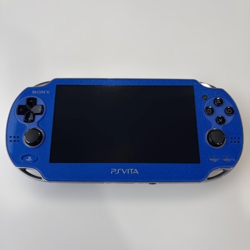 Excellent SONY PS Vita PCH-1000 Console Sapphire Blue