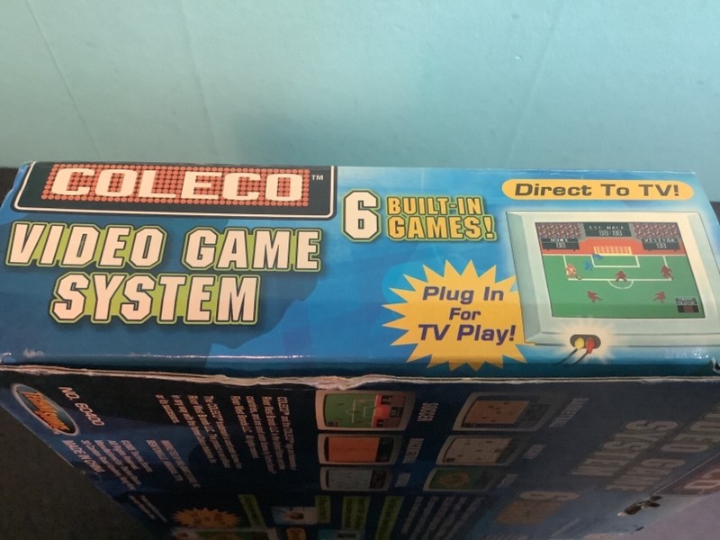 2005 Coleco Video Game System 6 Built-In Games Plug & Play gallery