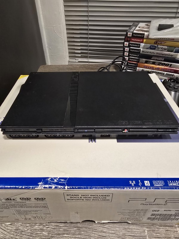 Sony PlayStation 2 Slim Launch Edition (SCPH-75001CB) - Matching S.N. + 10 Games gallery