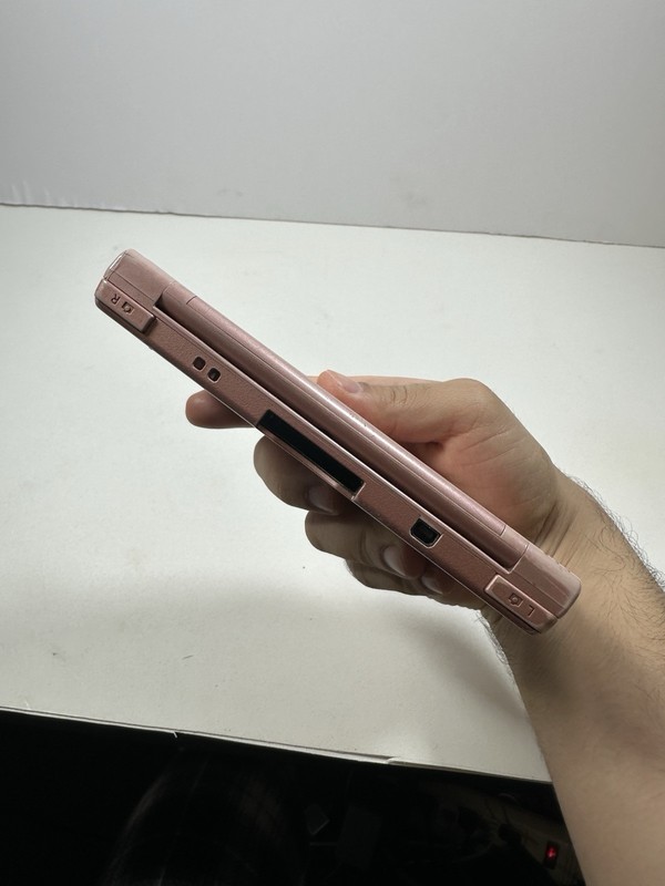 Used Metallic Rose Nintendo DSi XL Handheld System Tested No Stylus READ! gallery