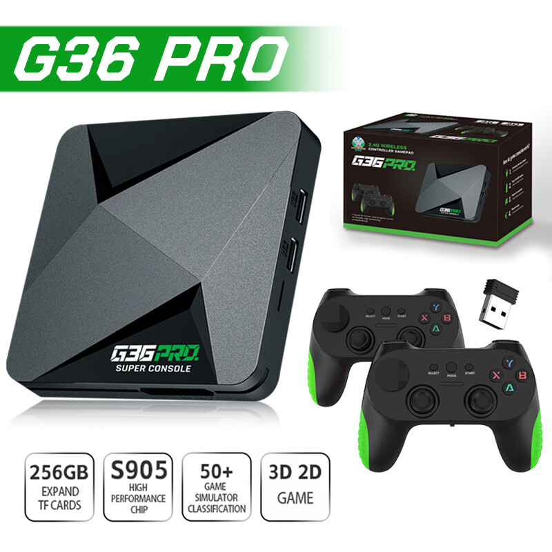 G36PRO HDMI TV 120000+ Video Game Stick Retro Gaming Console Wireless Controller