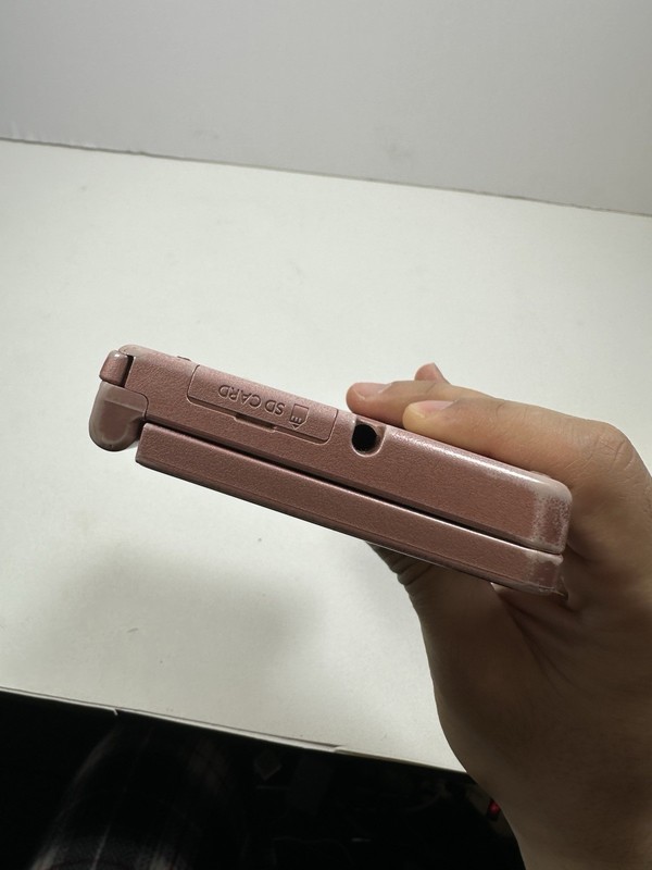 Used Metallic Rose Nintendo DSi XL Handheld System Tested No Stylus READ! gallery