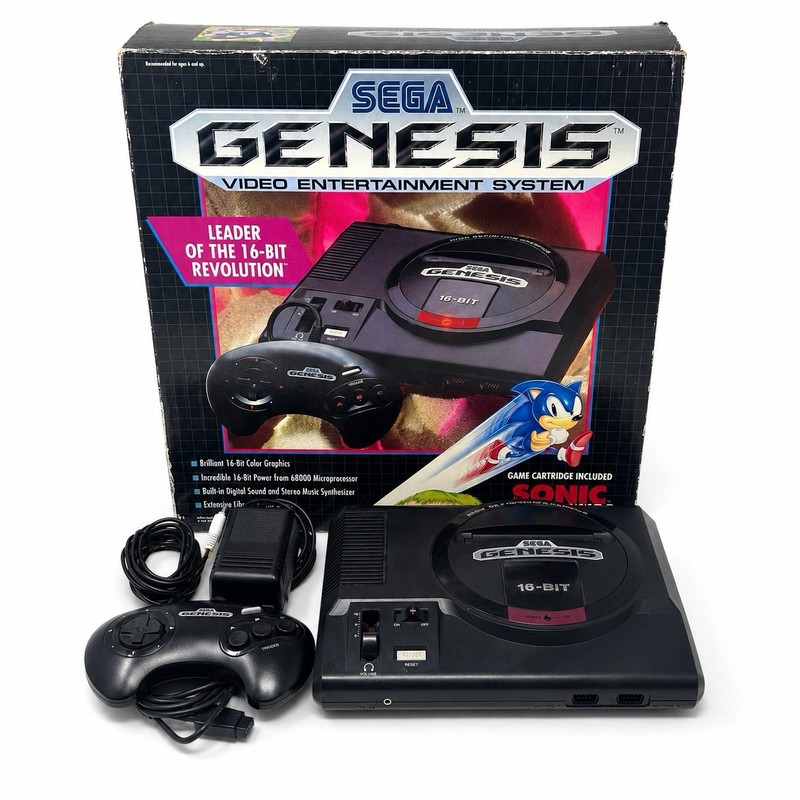 Sega Genesis Model 1 Console Bundle With Original Box