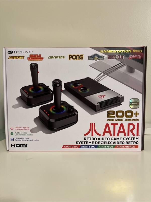 My Arcade Atari Retro Video Game System 200+ Video Games