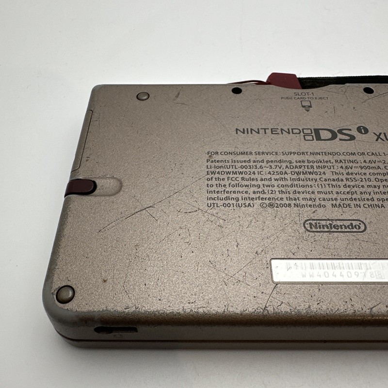 Nintendo DSi XL Handheld Game Console UTL-001 Bronze w/Stylus gallery