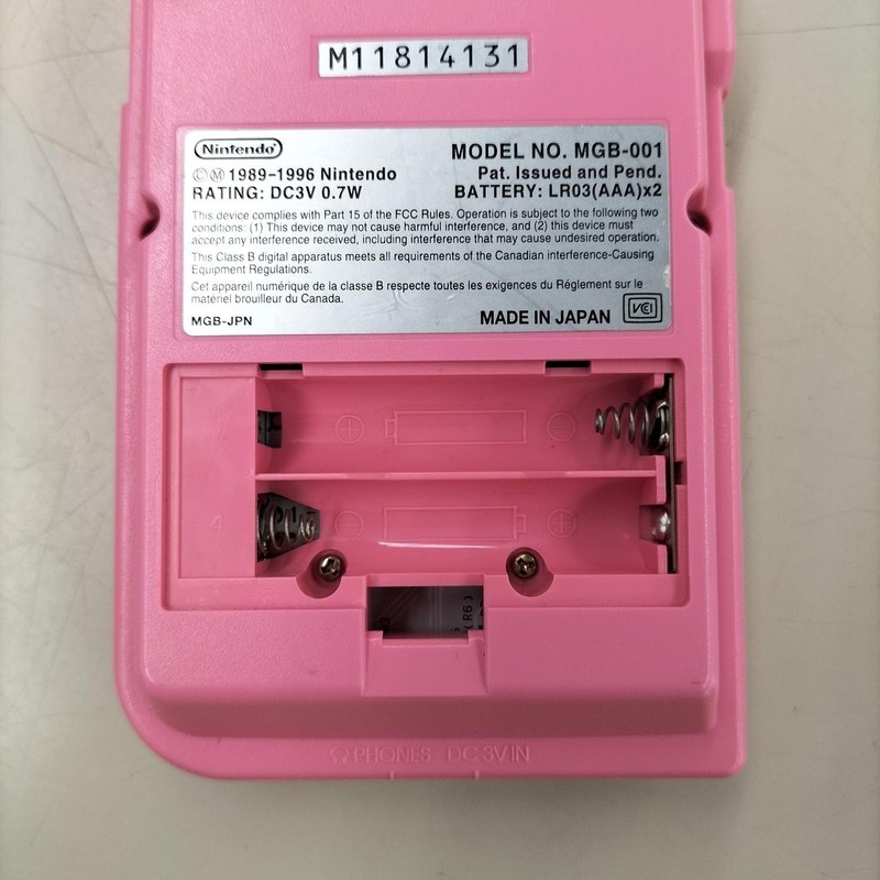 Nintendo GameBoy Pocket Pink Console Tamagotchi No Box gallery