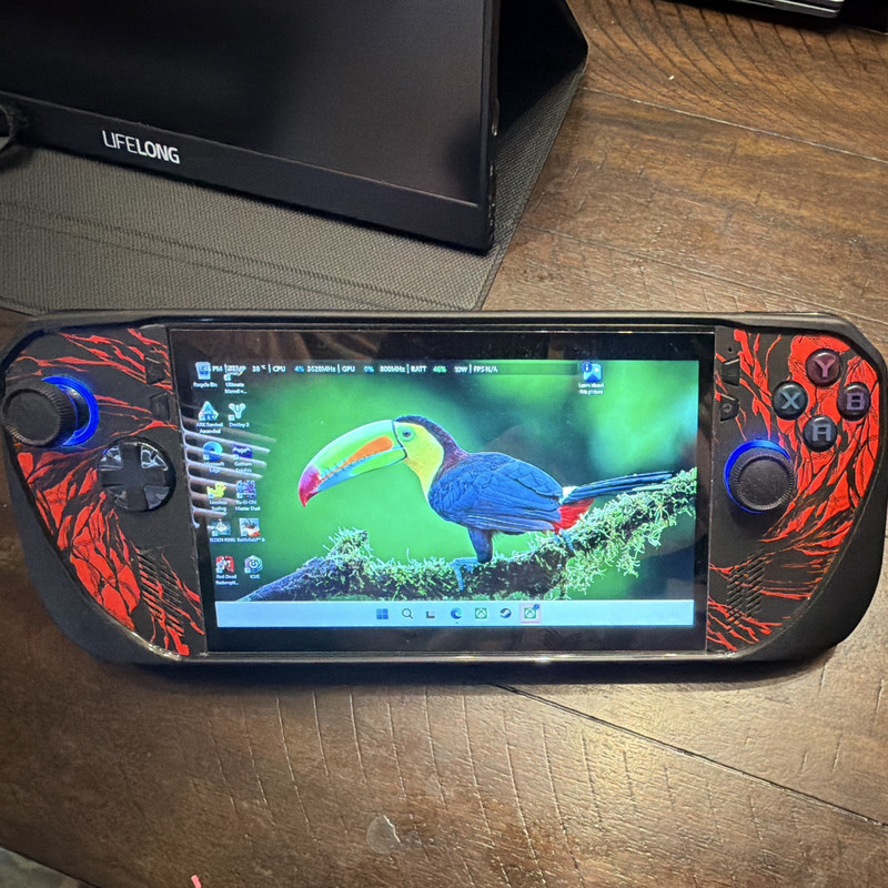 ASUS ROG Ally X 1TB Handheld PC Console w/ Case USB-C Wi-Fi & Portable Monitor