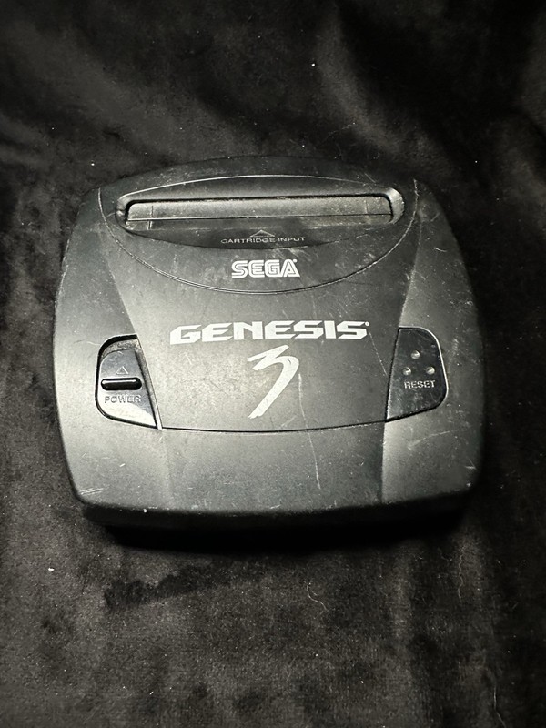 Sega Genesis 3 Black MK-1461 – Console Only Tested