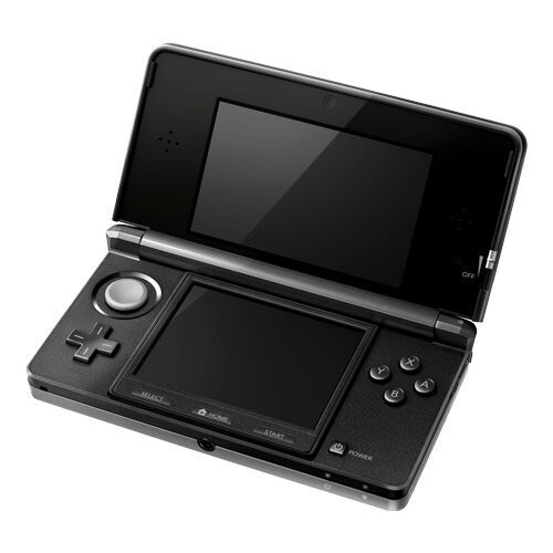 Nintendo Original 3DS Cosmo Black Handheld System Tested Works! 2