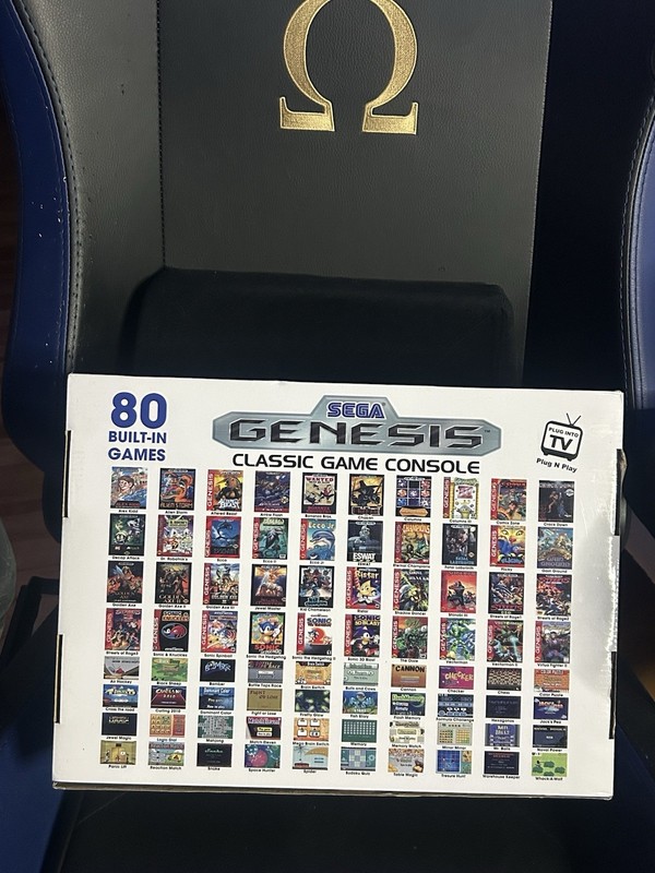 Sega Genesis Classic 80 Built-in Games Collector's Edition Wireless Tested gallery