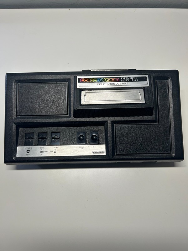 ColecoVision Coleco Expansion Module 1 Tested with 2 Atari Games Vintage