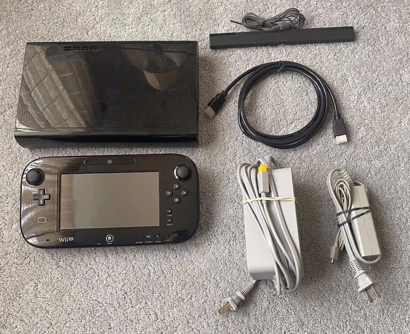 Wii U Console Black 32GB Complete Bundle!