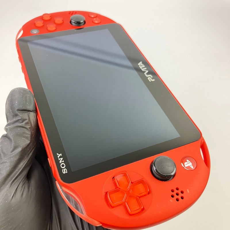 Excellent++ Sony PS Vita PCH-2000 Metallic Red Console Region Free 1Day Ship 61 gallery