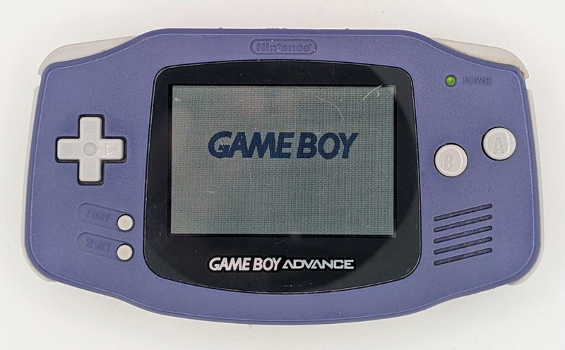 Nintendo Game Boy Advance GBA Console AGB-001 – Indigo Purple