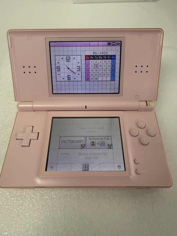 Nintendo DS Lite Console USG-001 w/charger - Coral Pink - GBA GOOD CLEAN TESTED gallery