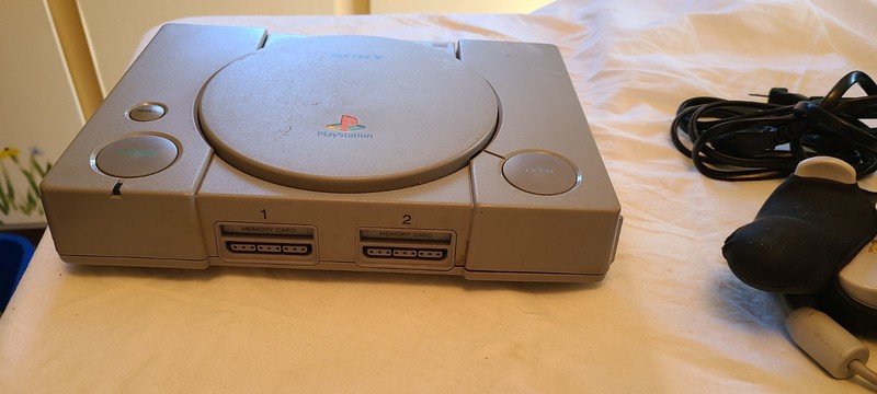 Sony PlayStation 1 PS1 Video Game System Bundle With 2 Controllers & Power Cord gallery