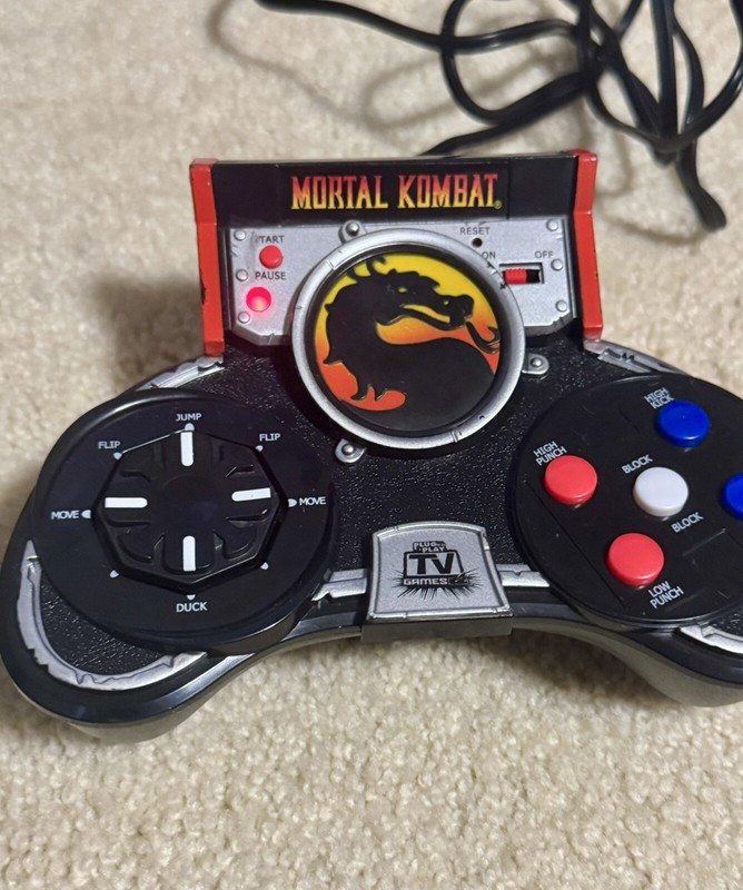 Mortal Kombat Plug in Play TV Games 2004 Jakks Pacific Midway Console (Works) gallery