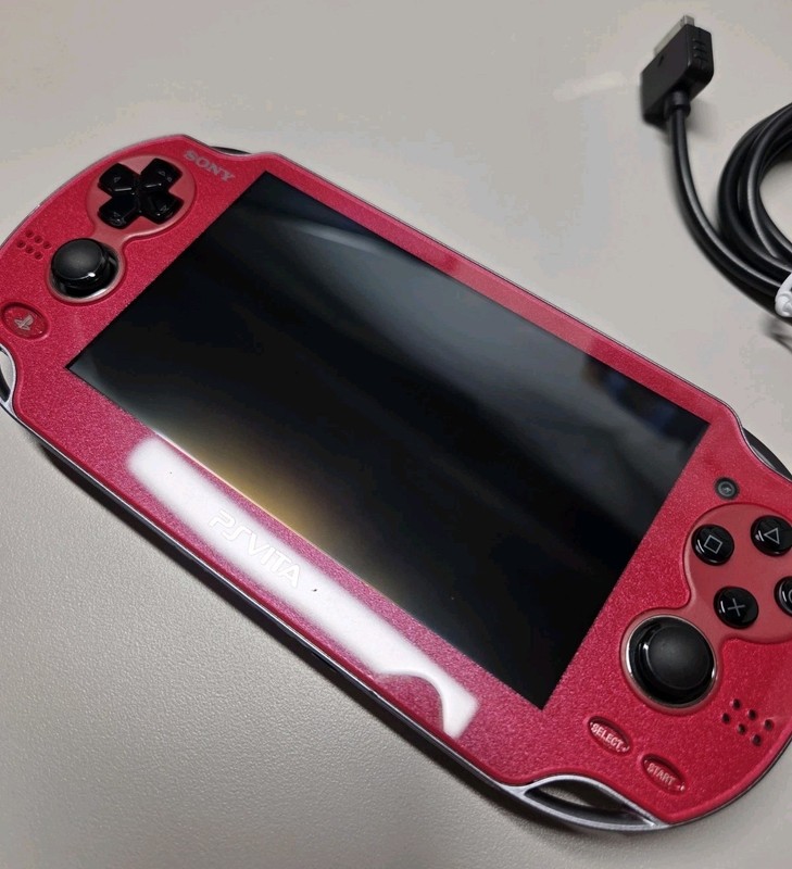 Sony PlayStation PS Vita OLED (PCH-1000) Cosmic Red *Tested/Working-Please Read* gallery