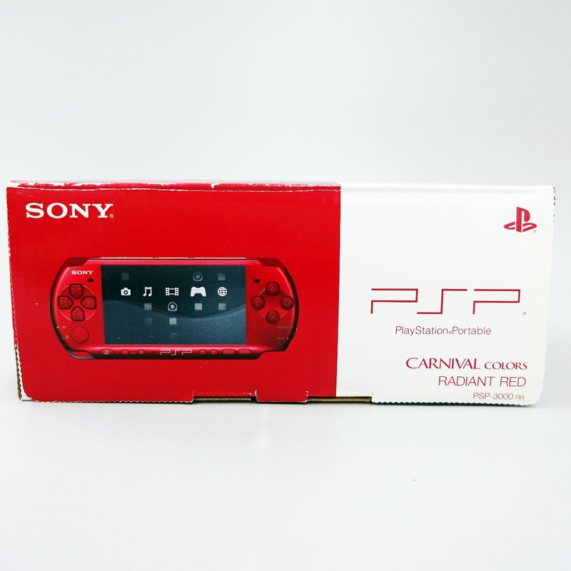 SONY PSP Playstation Portable Console Radiant Red PSP-3000 Japan New gallery