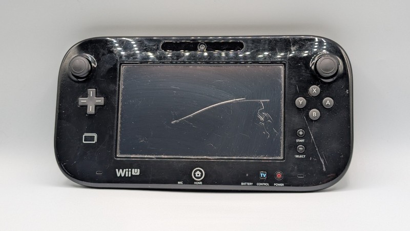 Nintendo Wii U – Game Pad Only – No Battery Or Cover – Non Working – For Parts