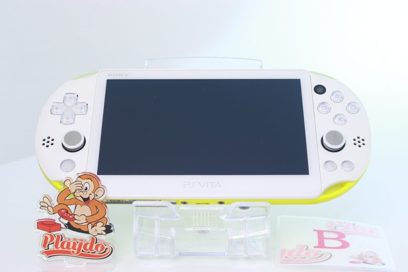 JP Game PS Vita PCH-2000 Lime Green White [ Rank：B]