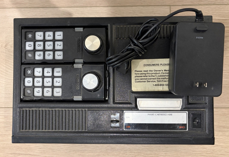 ColecoVision Game Console w/ 2 Controllers and AC Power Source 🔥
