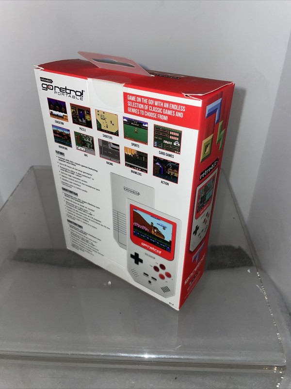 Retro-Bit Go Retro Portable 250+ Game Player Classic TETRIS Burger Time NEW gallery