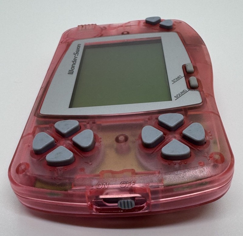 Bandai Wonder Swan Console Only Skeleton Pink WonderSwan JAPAN Handheld Used gallery