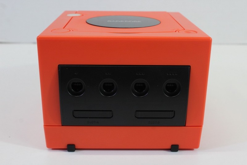 Nintendo Gamecube Console Warm Red x Black Pink LED GC NTSC-U/C US DOL-001 AC AV gallery