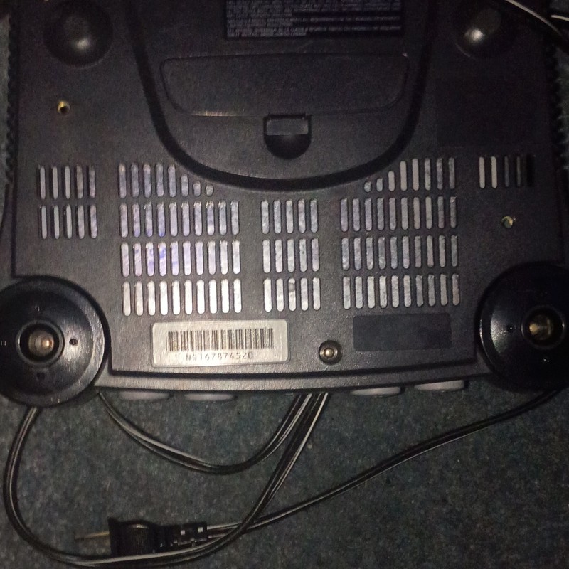 Nintendo 64 Black Home Console Component RCA Multiplayer Single Player Platform gallery