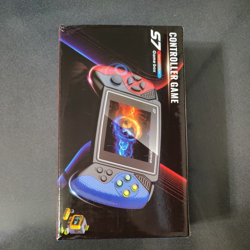S7 Game Box Handheld Console with Built-In Games 620 Games total-New