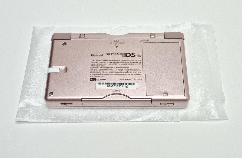 Nintendo DS Lite Pink Metallic Rose Cib Complete W/ Manuals Mint Condition gallery
