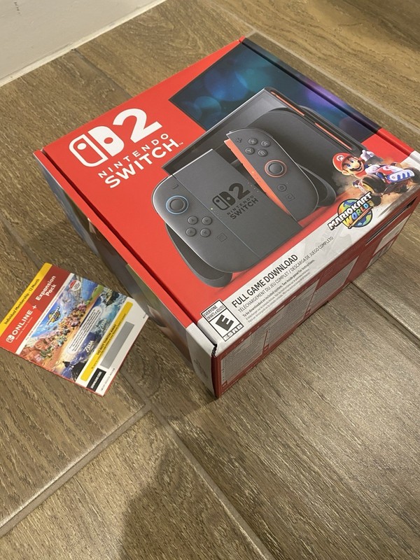 Nintendo Switch 2 Mario Kart World Bundle+12Month NSO+Expansion Pack Membership gallery