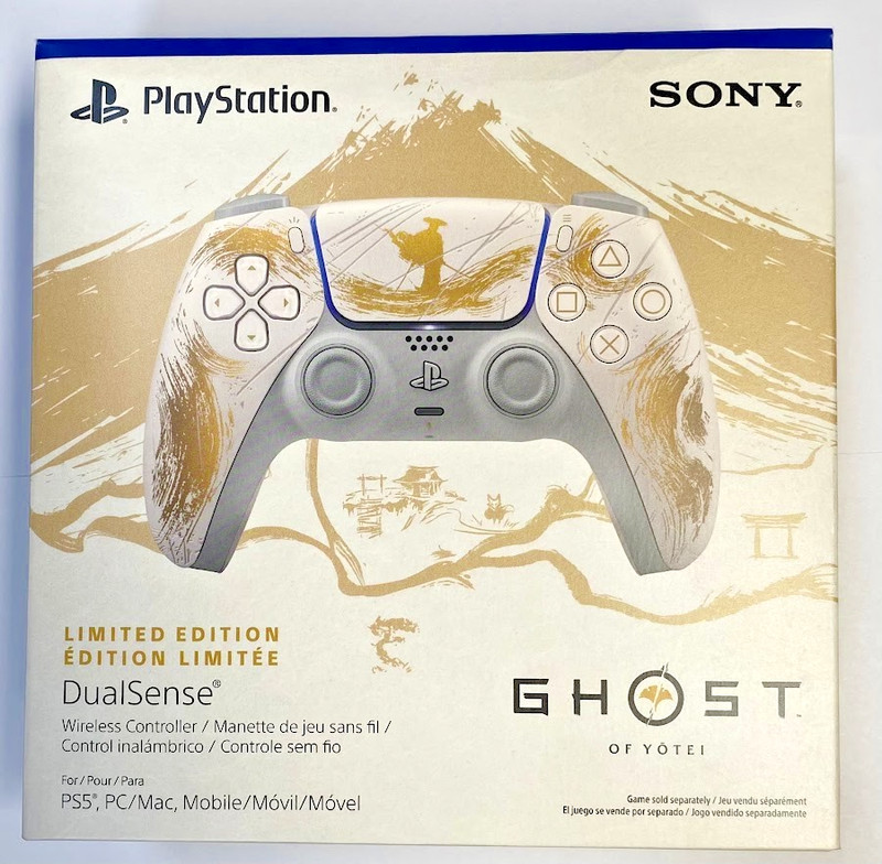DualSense Wireless Controller [Ghost of Yotei Gold Limited Edition] PS5 New